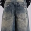 Vaqueros Colossus Jeans de talle bajo y efecto desgastado