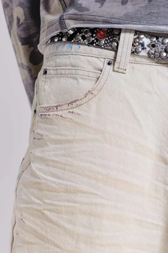 Vaqueros Colossus Jeans en color crudo