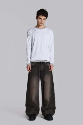 Vaqueros Colossus Jeans en marrón ácido