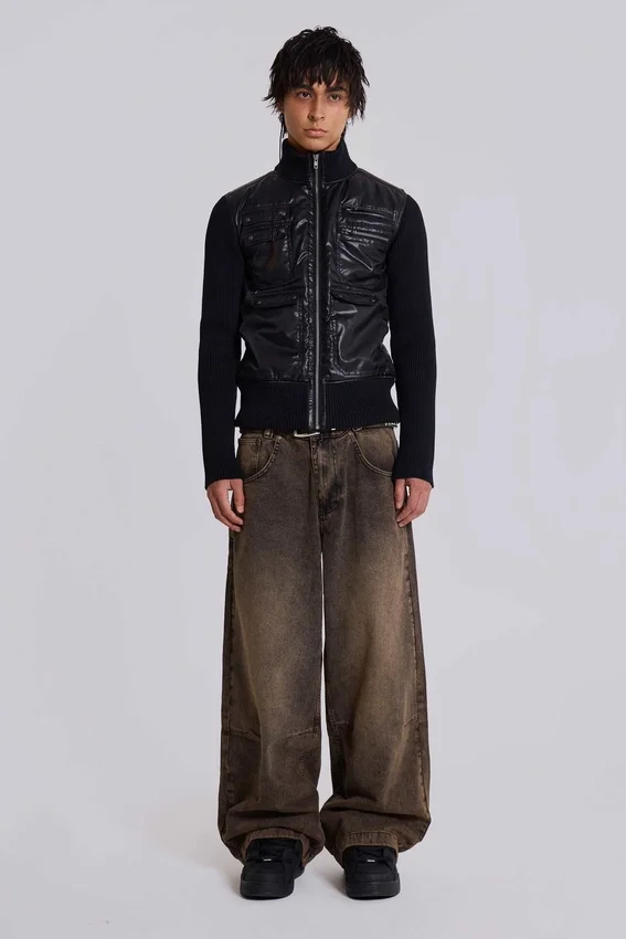 Vaqueros Colossus Jeans en marrón ácido