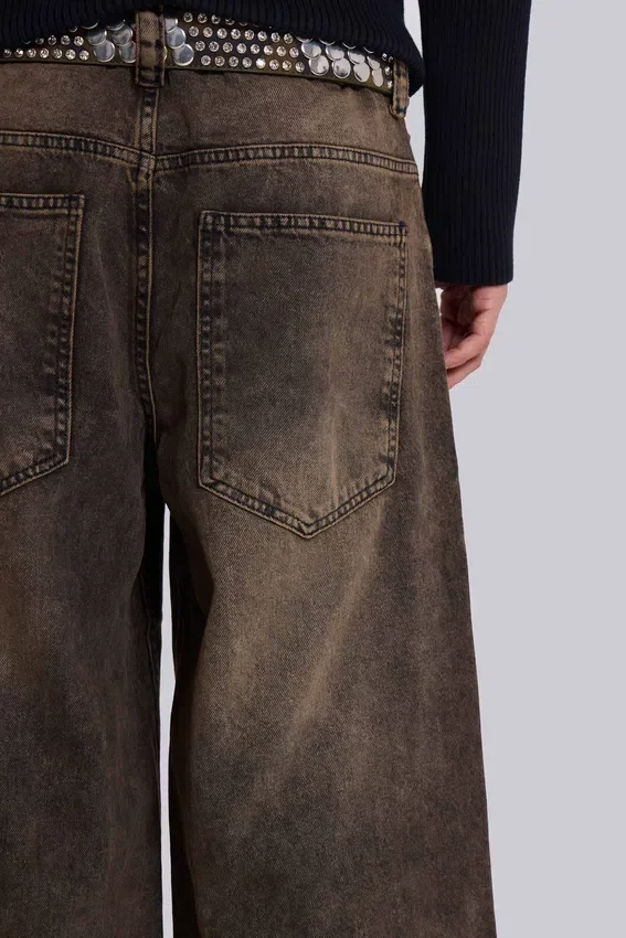 Vaqueros Colossus Jeans en marrón ácido
