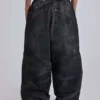 Vaqueros Colossus Jeans negros con cinturilla ajustable XL
