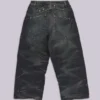 Vaqueros Colossus Jeans negros con cinturilla ajustable XL