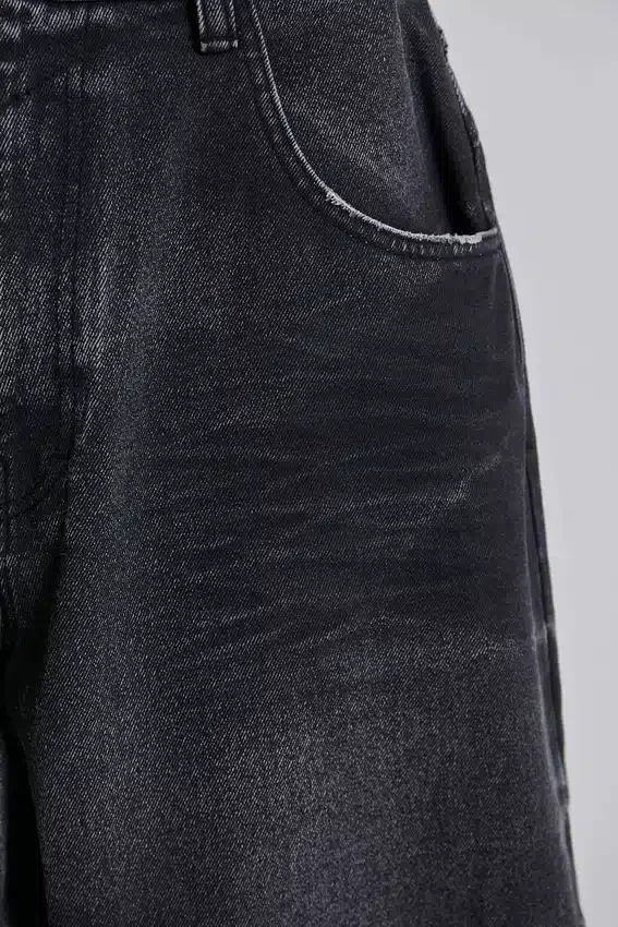 Vaqueros Colossus Jeans negros con cinturilla ajustable XL