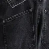 Vaqueros Colossus Jeans negros con cinturilla ajustable XL