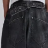 Vaqueros Colossus Jeans negros con cinturilla ajustable XL