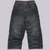 Vaqueros Colossus Jeans negros con cinturilla ajustable XL