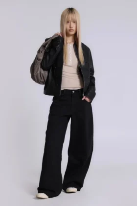 Vaqueros Colossus Jeans negros lisos