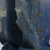 Vaqueros Colossus Jeans XL con tachuelas «Tattoo»