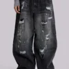 Vaqueros Colossus Jeans XL desgastados con cadenas