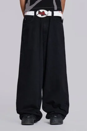Vaqueros Colossus Jeans XL negros lisos