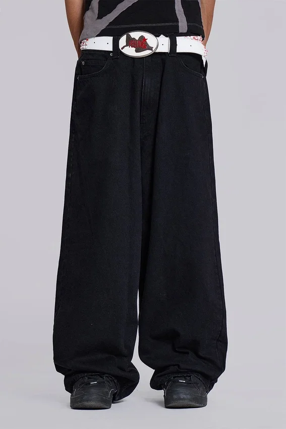 Vaqueros Colossus Jeans XL negros lisos