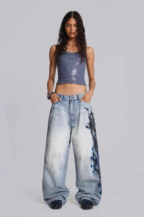 Vaqueros Colossus Jeans XL «Spike Airbrush»