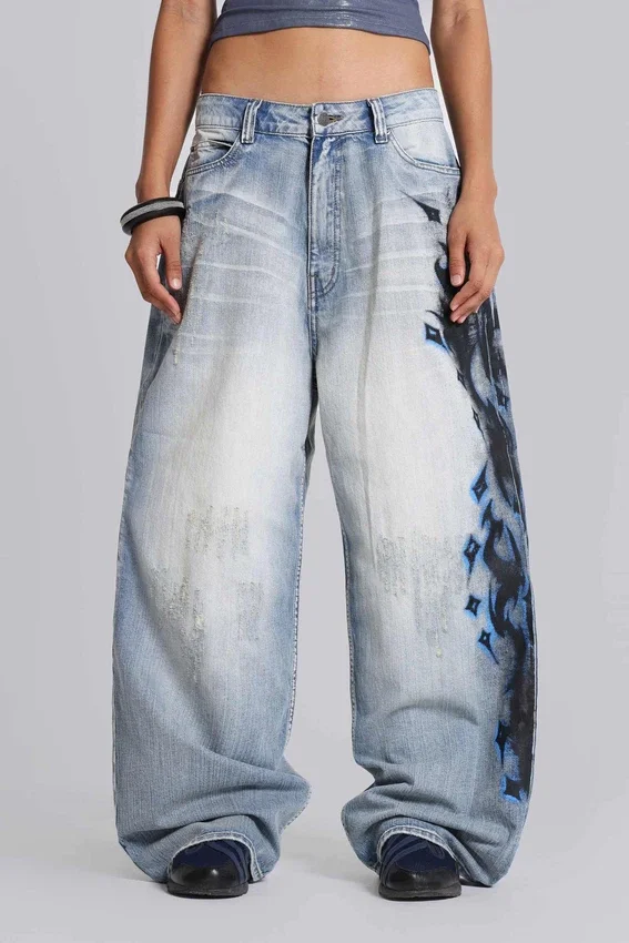Vaqueros Colossus Jeans XL «Spike Airbrush»