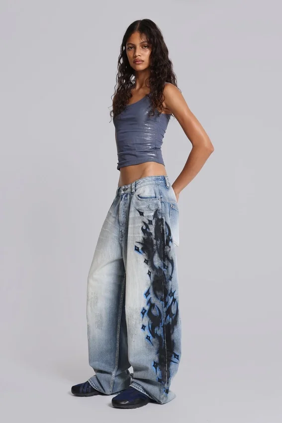 Vaqueros Colossus Jeans XL «Spike Airbrush»