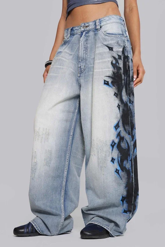 Vaqueros Colossus Jeans XL «Spike Airbrush»