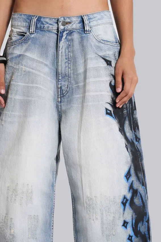 Vaqueros Colossus Jeans XL «Spike Airbrush»