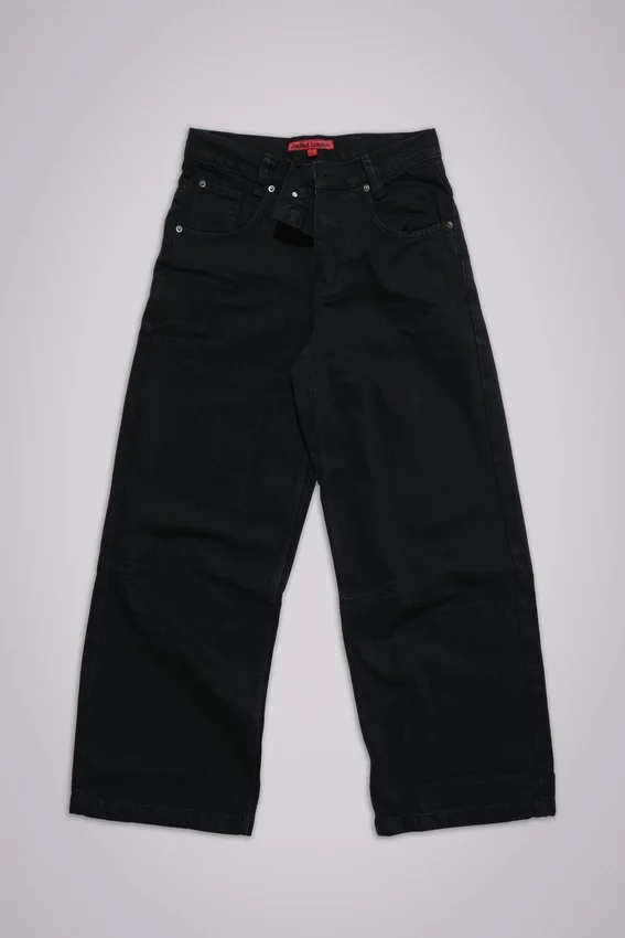 Vaqueros Colossus Jeans XL negros lisos