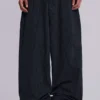 Vaqueros Colossus XL a rayas finas negros