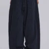 Vaqueros Colossus XL a rayas finas negros