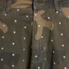 Vaqueros Colossus XL con tachuelas y estampado de camuflaje