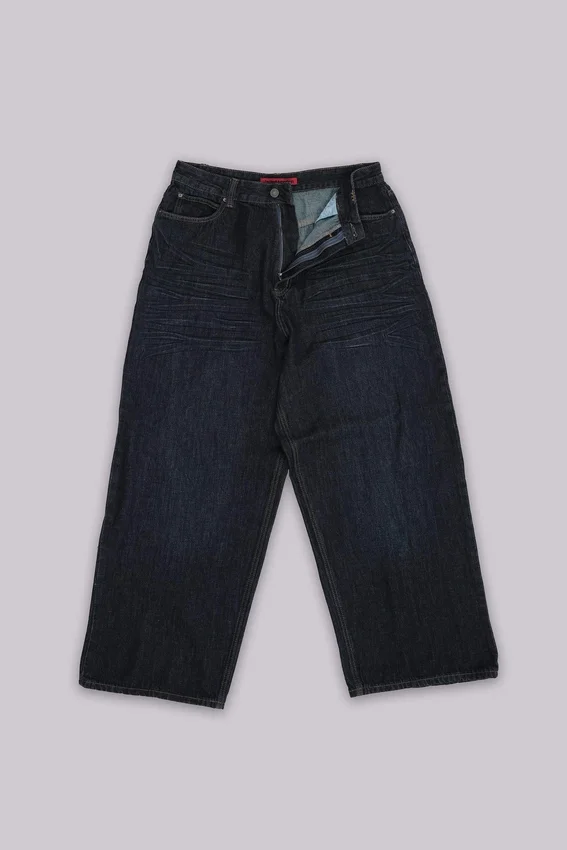 Vaqueros Colossus XL índigo arrugados