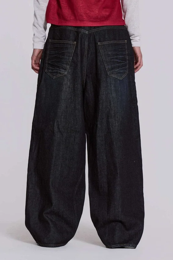 Vaqueros Colossus XL índigo arrugados