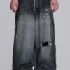 Vaqueros Colossus XL negros desgastados