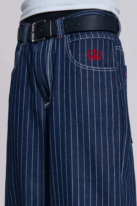 Vaqueros Colossus XL Ollie a rayas navy