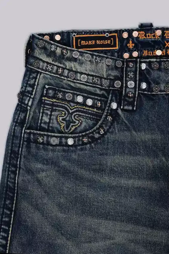 Vaqueros Heavy Stud de Rock Revival