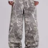 Vaqueros holgados Colossus de camuflaje Woodland