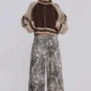Vaqueros holgados Colossus de camuflaje Woodland