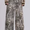 Vaqueros holgados Colossus de camuflaje Woodland