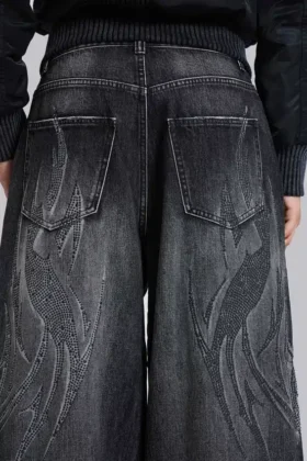 Vaqueros «Jewel Blade XL Colossus Jeans» negros