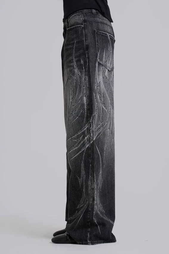 Vaqueros «Jewel Blade XL Colossus Jeans» negros