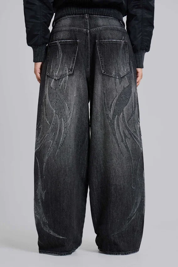 Vaqueros «Jewel Blade XL Colossus Jeans» negros