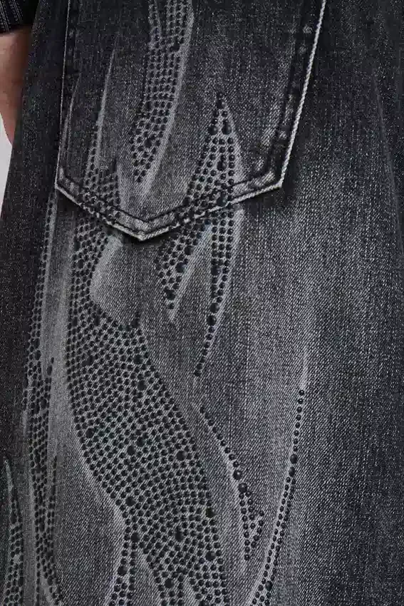 Vaqueros «Jewel Blade XL Colossus Jeans» negros