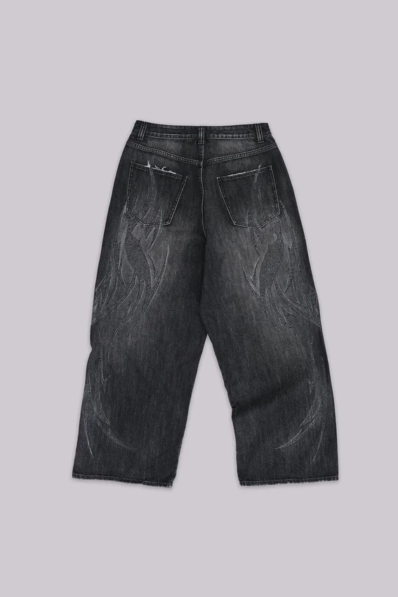 Vaqueros «Jewel Blade XL Colossus Jeans» negros