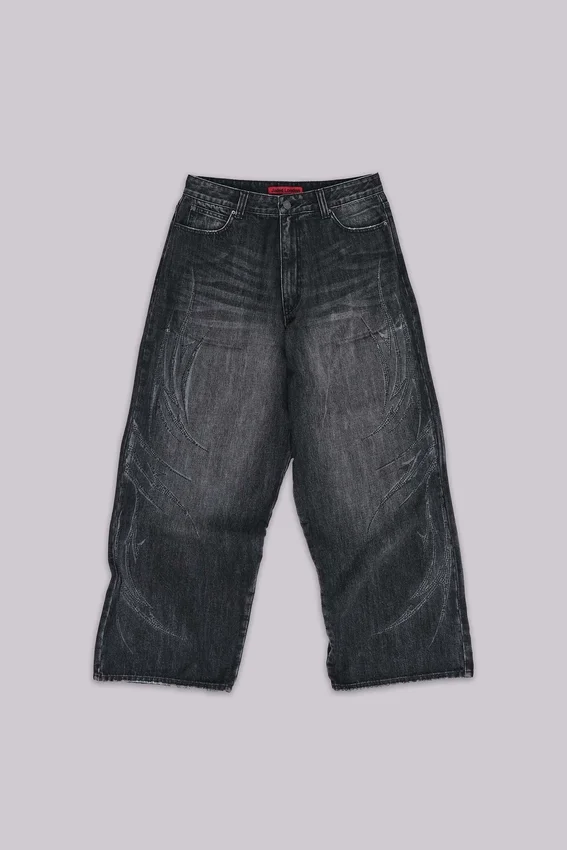 Vaqueros «Jewel Blade XL Colossus Jeans» negros