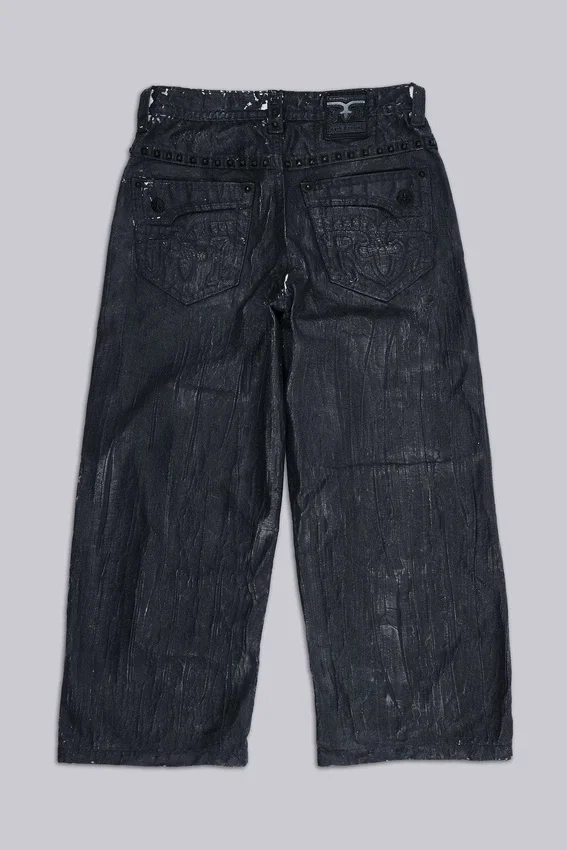 Vaqueros Moto Wax de Rock Revival