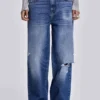 Vaqueros «Sonic» en lavado azul vintage