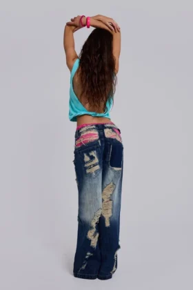 Vaqueros «Tattered Colossus Jeans»