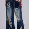 Vaqueros «Tattered Colossus Jeans»
