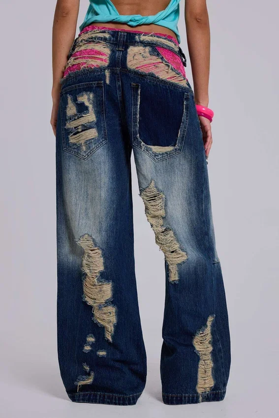 Vaqueros «Tattered Colossus Jeans»