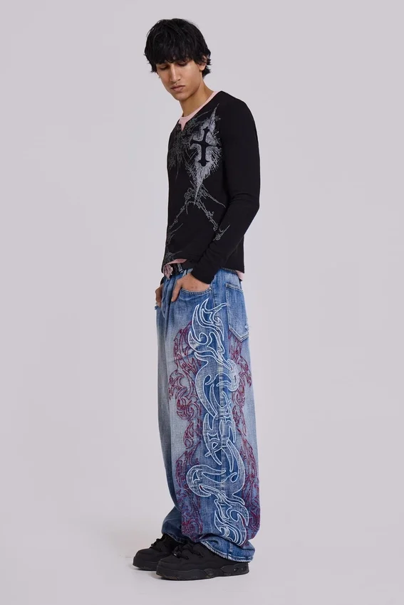 Vaqueros Tribal XL Colossus Jeans