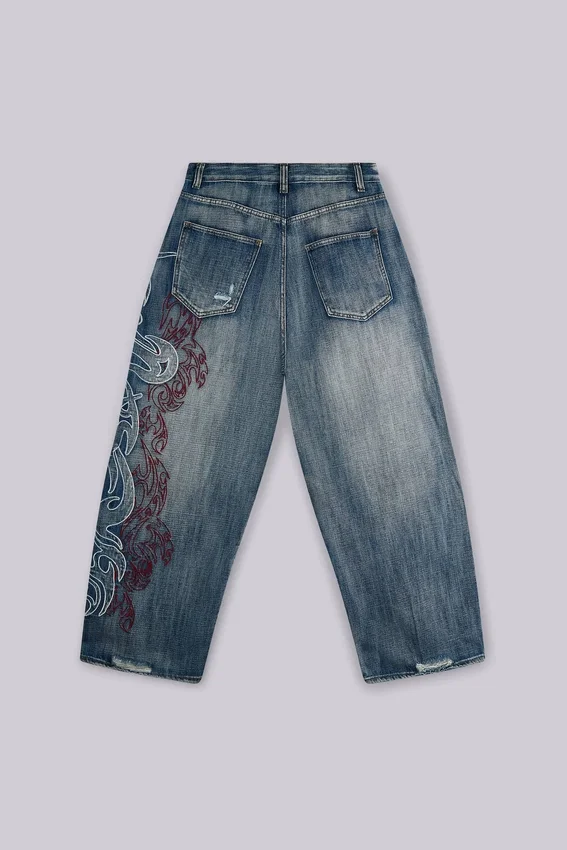 Vaqueros Tribal XL Colossus Jeans