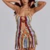Vestido de macramé hecho a mano «Feliz»