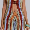 Vestido de macramé hecho a mano «Feliz»