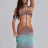 Vestido largo «Ombre» de Marilis
