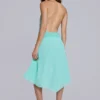 Vestido midi de gasa con lentejuelas «Serilda»